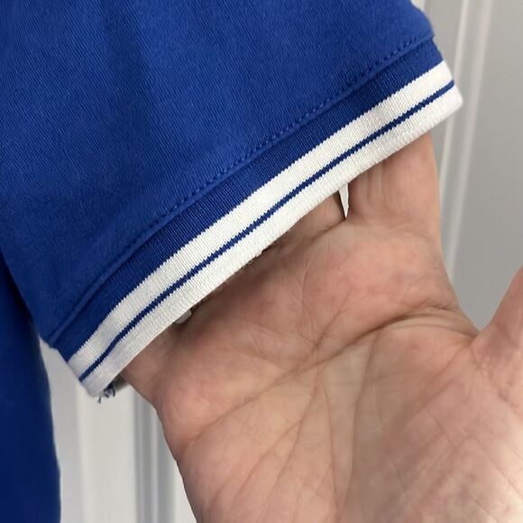 Michael Kors Greenwich Polo Tipped Collar Royal Blue - Picture 4 of 11